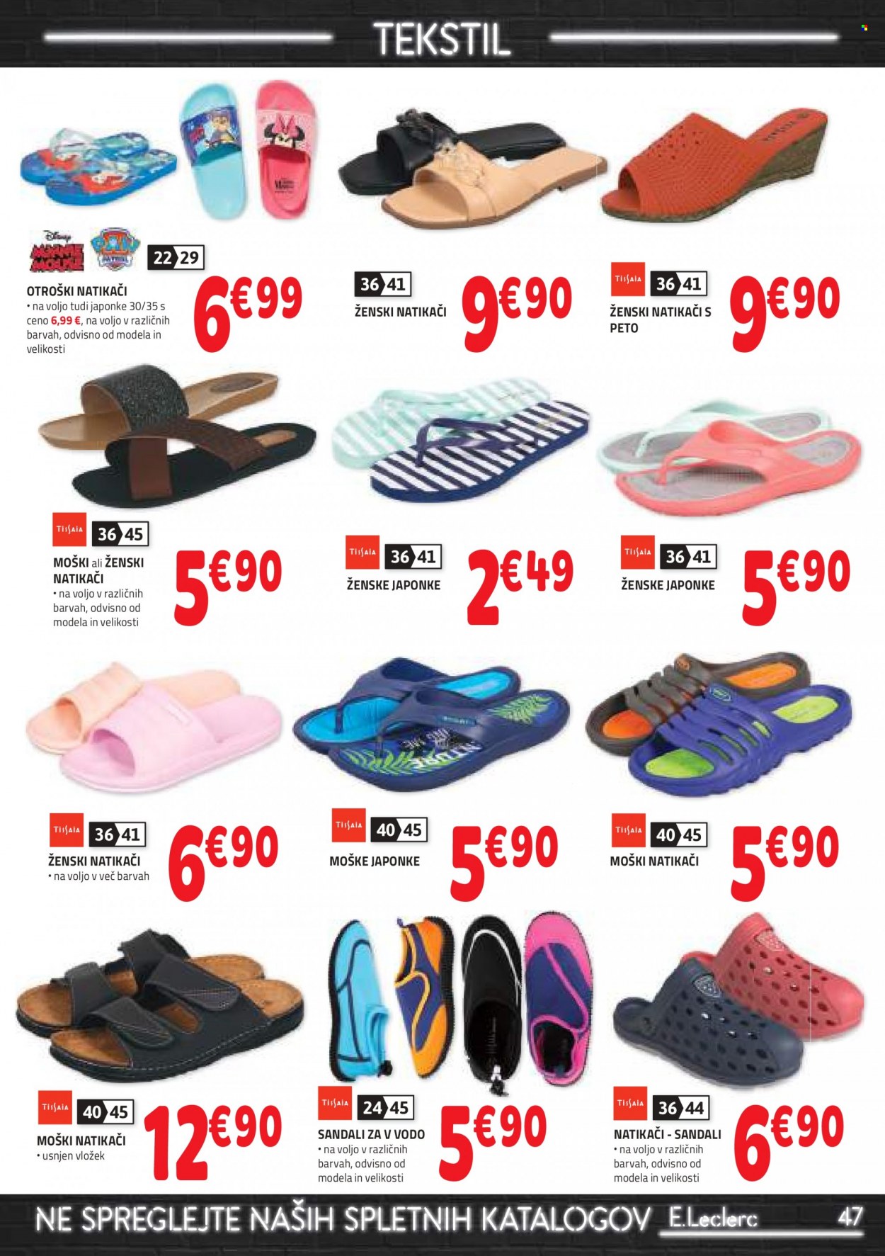 E.Leclerc katalog - 5.7.2023 - 15.7.2023. Stran 47