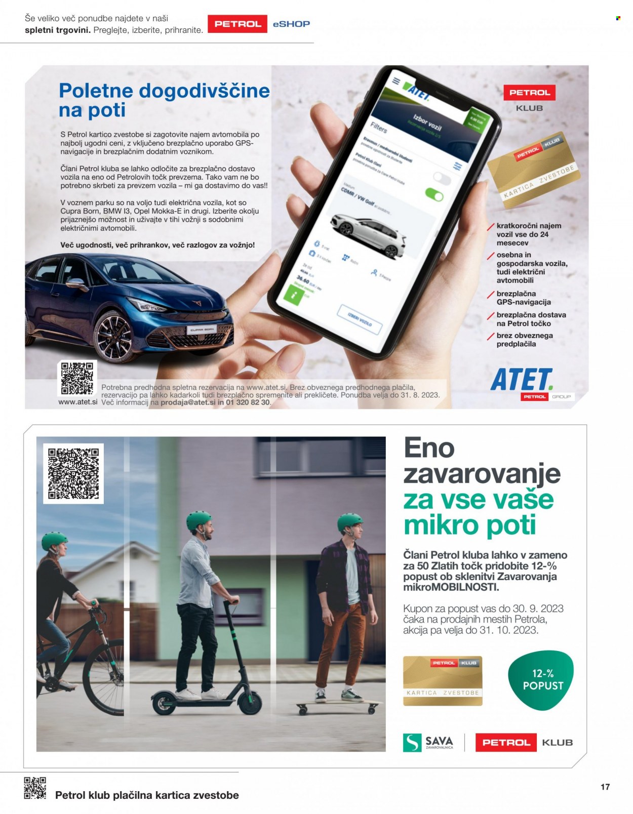 Petrol katalog - 4.7.2023 - 31.8.2023. Stran 17