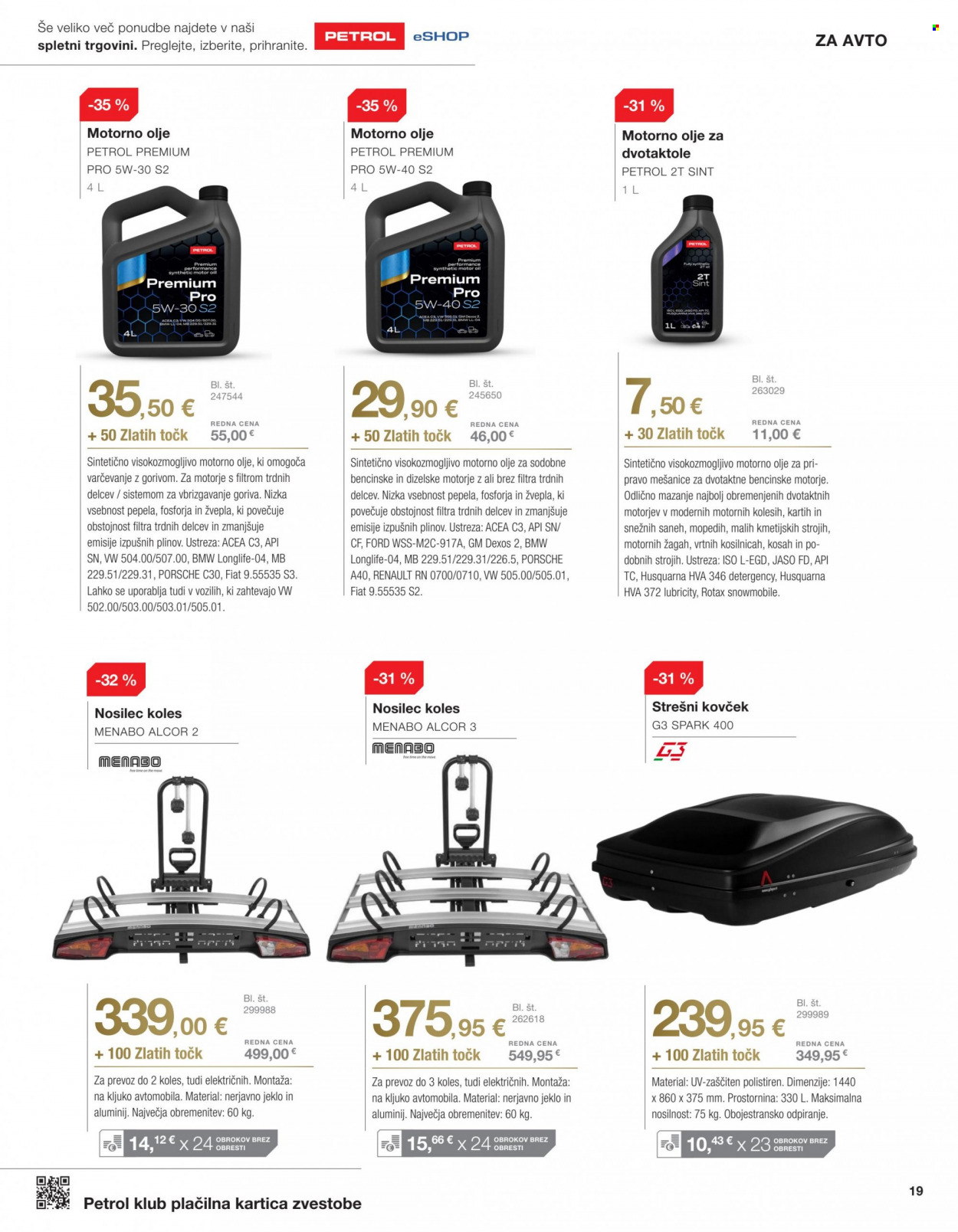 Petrol katalog - 4.7.2023 - 31.8.2023. Stran 19