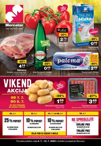 Mercator katalog - 6.7.2023 - 12.7.2023.