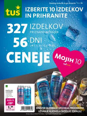Tuš katalog - 7.7.2023 - 31.8.2023.