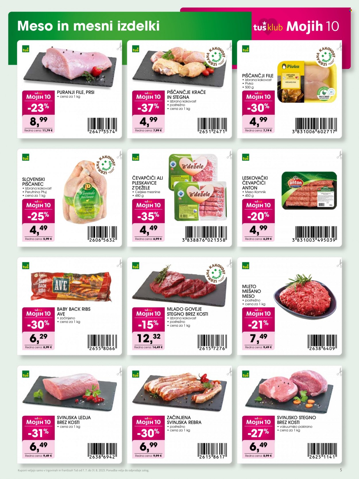 Tuš katalog - 7.7.2023 - 31.8.2023. Stran 5
