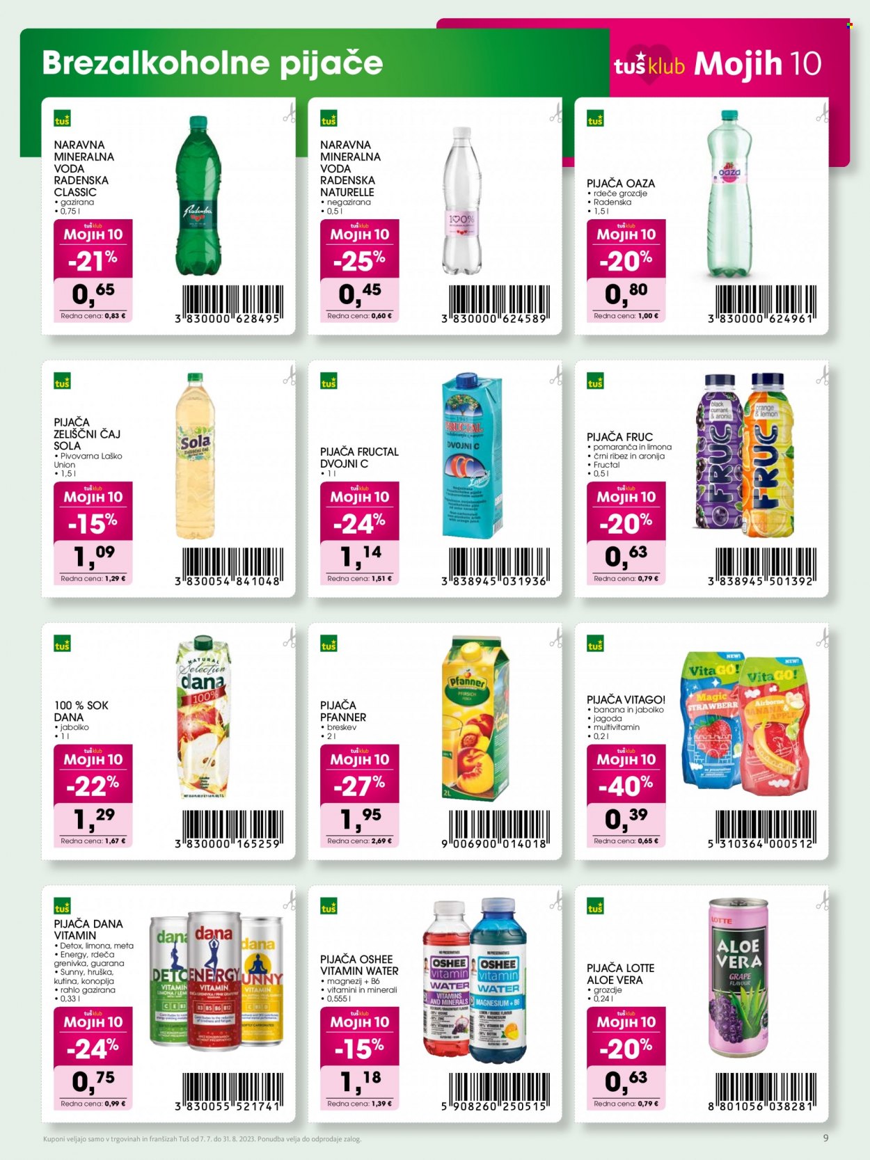 Tuš katalog - 7.7.2023 - 31.8.2023. Stran 9