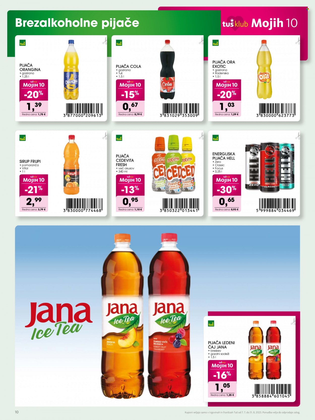 Tuš katalog - 7.7.2023 - 31.8.2023. Stran 10