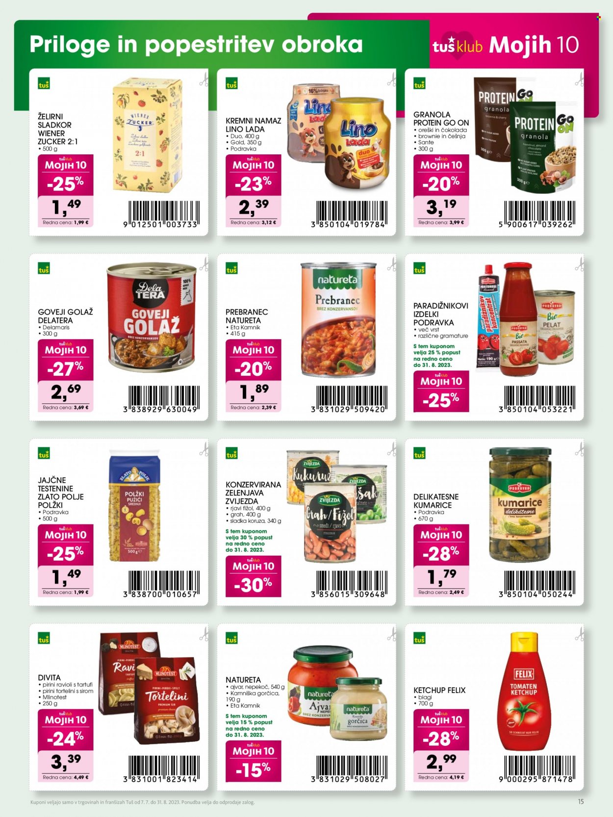 Tuš katalog - 7.7.2023 - 31.8.2023. Stran 15