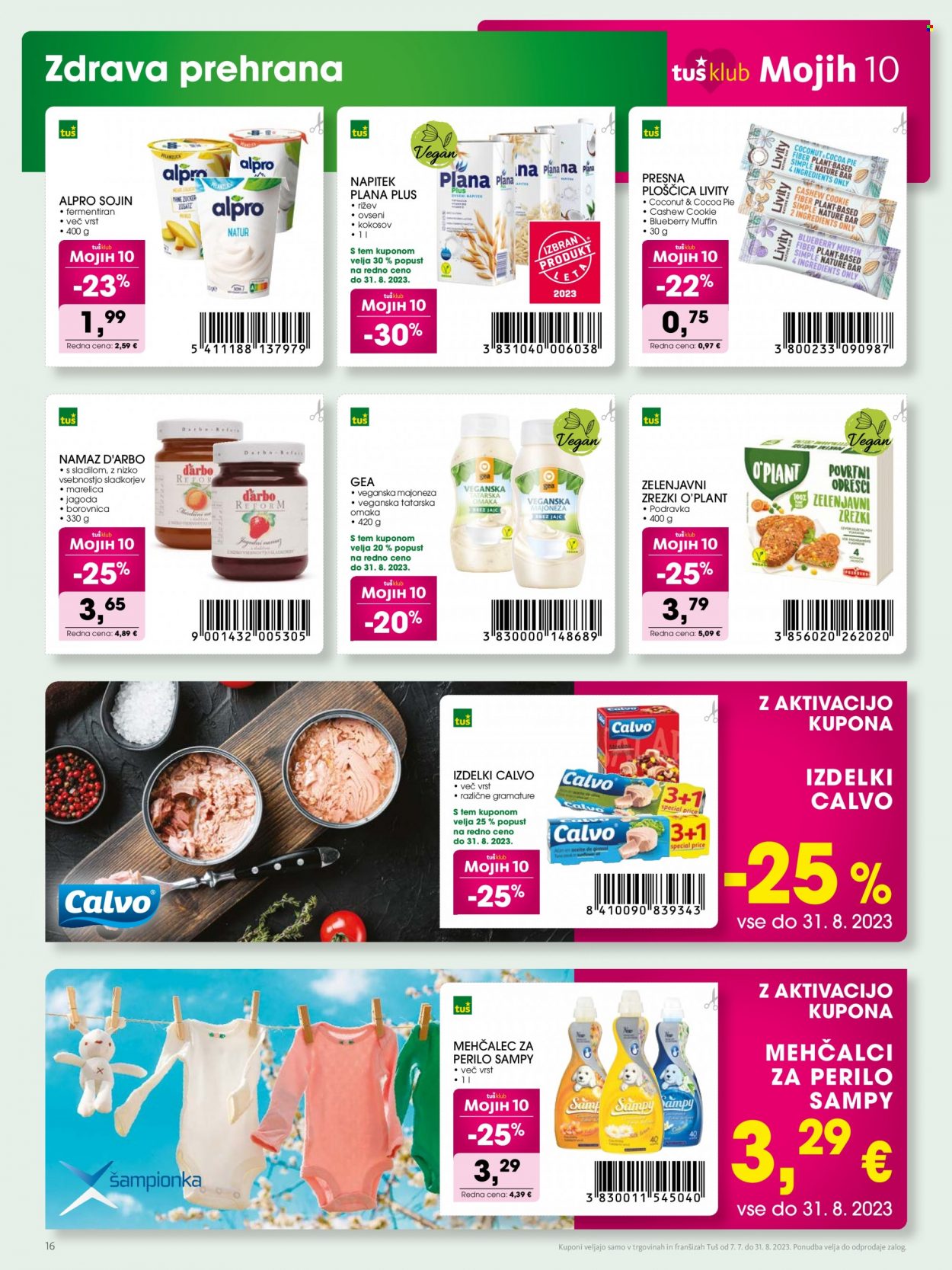 Tuš katalog - 7.7.2023 - 31.8.2023. Stran 16