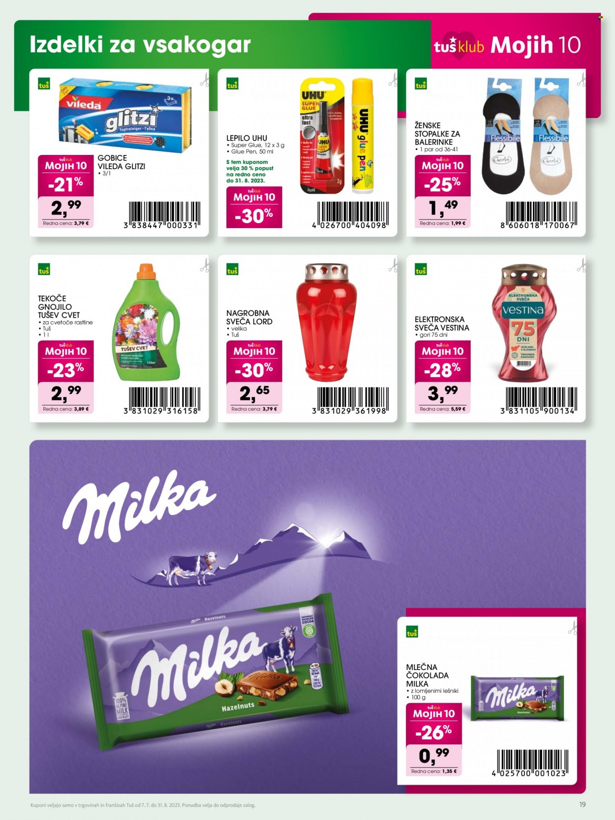 Tuš katalog - 7.7.2023 - 31.8.2023. Stran 19