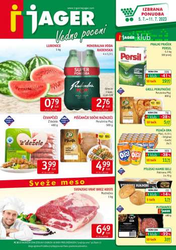 JAGER katalog - 5.7.2023 - 11.7.2023.