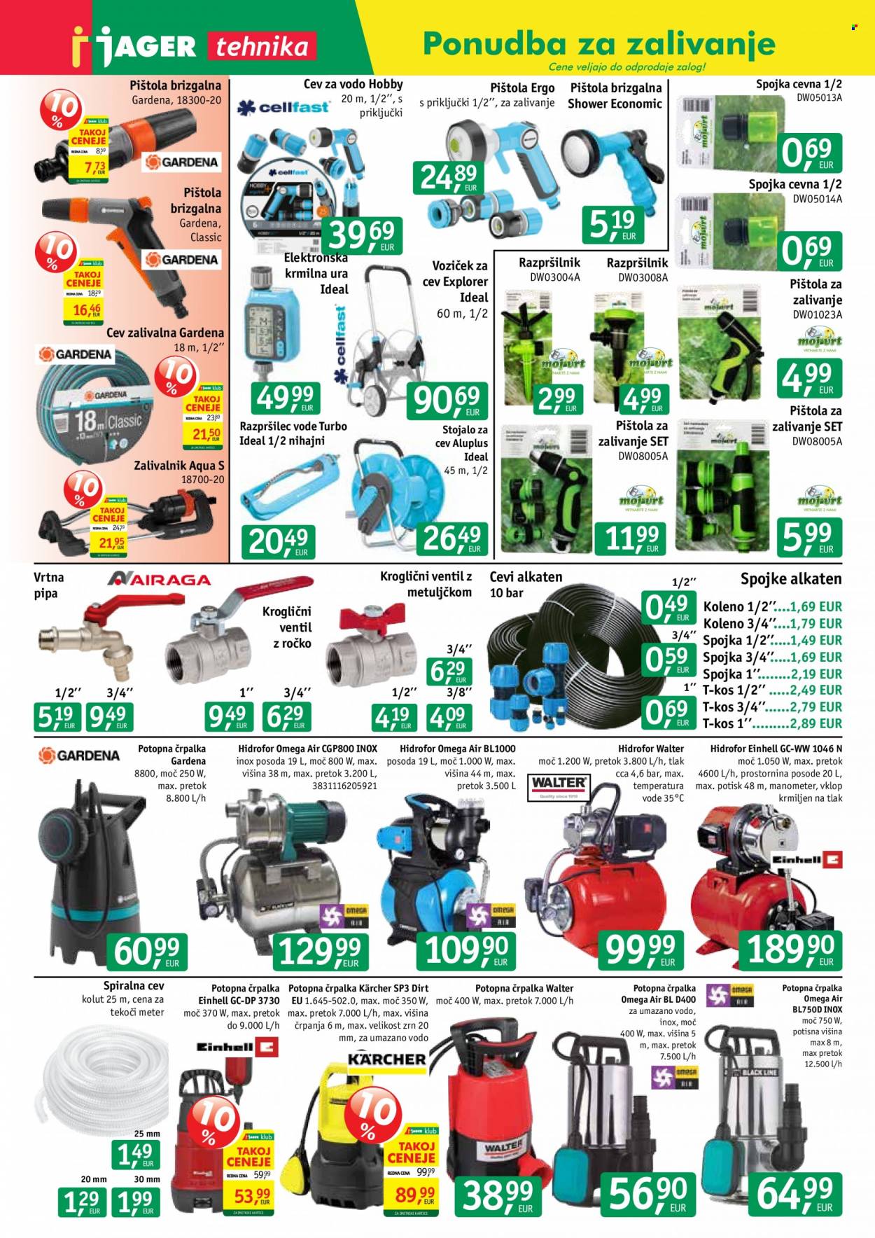 JAGER katalog. Stran 1