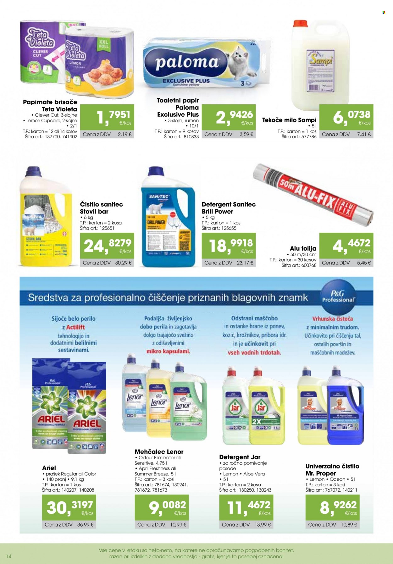 Tuš Cash & Carry katalog - 6.7.2023 - 9.8.2023. Stran 14