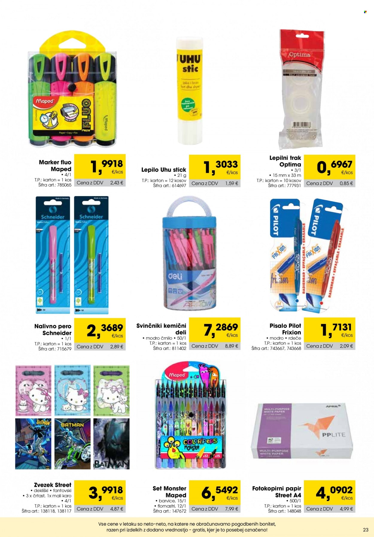 Tuš Cash & Carry katalog - 1.7.2023 - 31.7.2023. Stran 23