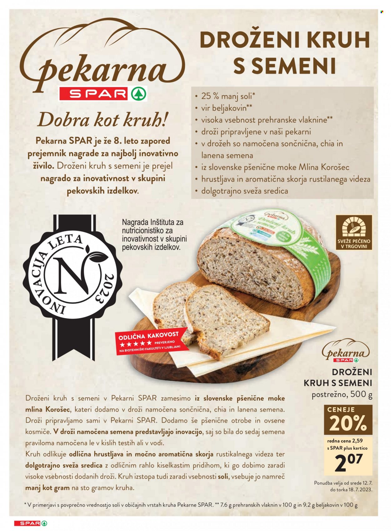 SPAR katalog - 12.7.2023 - 25.7.2023. Stran 15