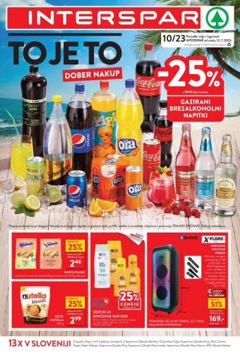 INTERSPAR katalog - 12.7.2023 - 25.7.2023.