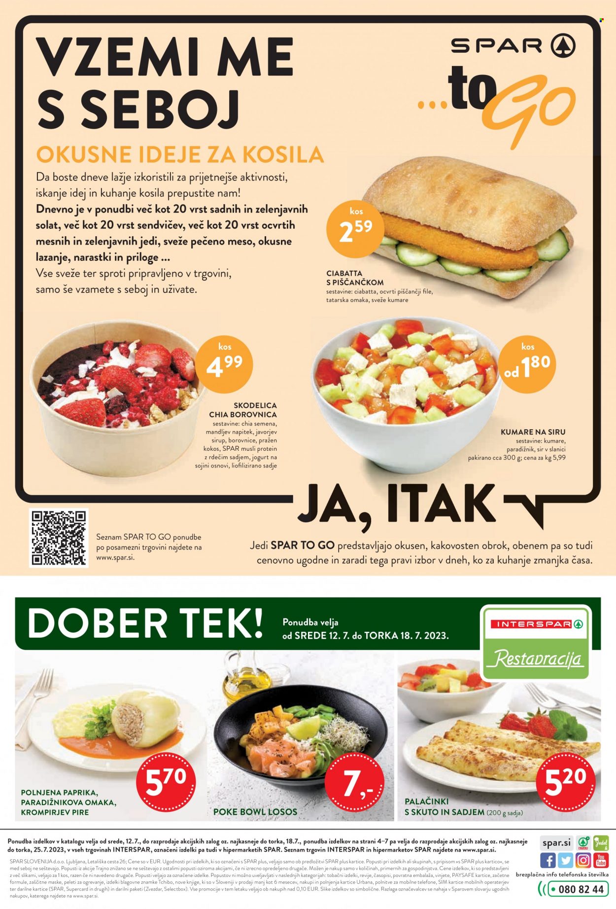 INTERSPAR katalog - 12.7.2023 - 25.7.2023. Stran 9