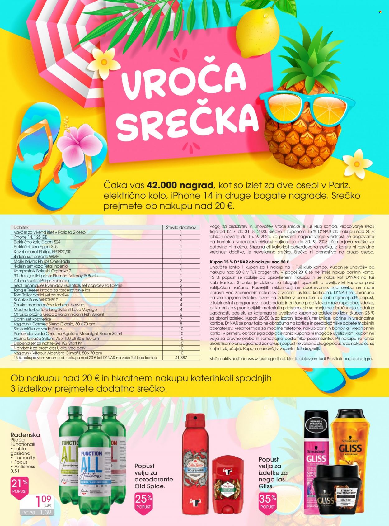Tuš Drogeria katalog - 12.7.2023 - 29.7.2023. Stran 2