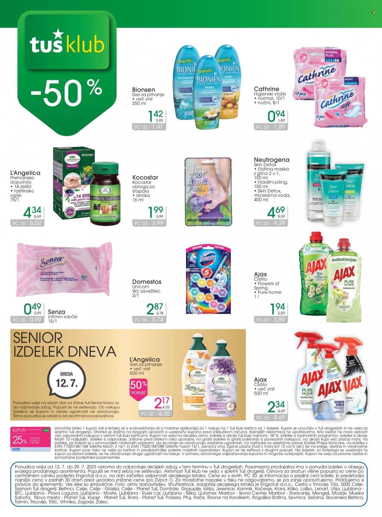 Tuš Drogeria katalog - 12.7.2023 - 29.7.2023. Stran 16