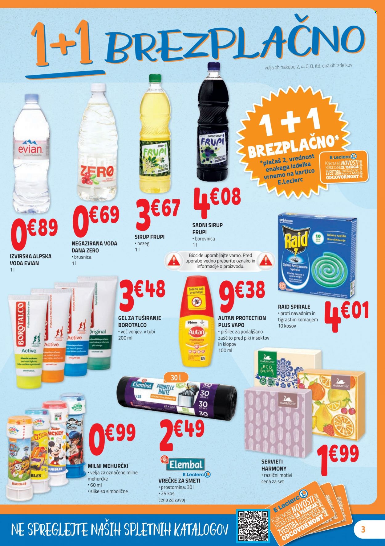 E.Leclerc katalog - 12.7.2023 - 22.7.2023. Stran 3