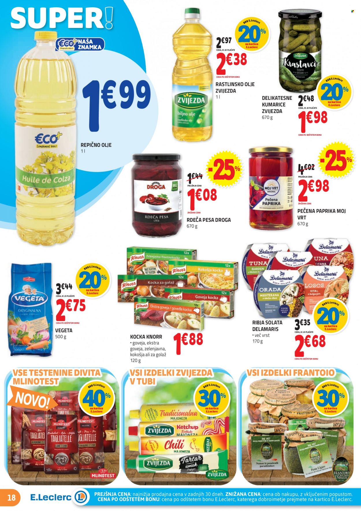 E.Leclerc katalog - 12.7.2023 - 22.7.2023. Stran 18
