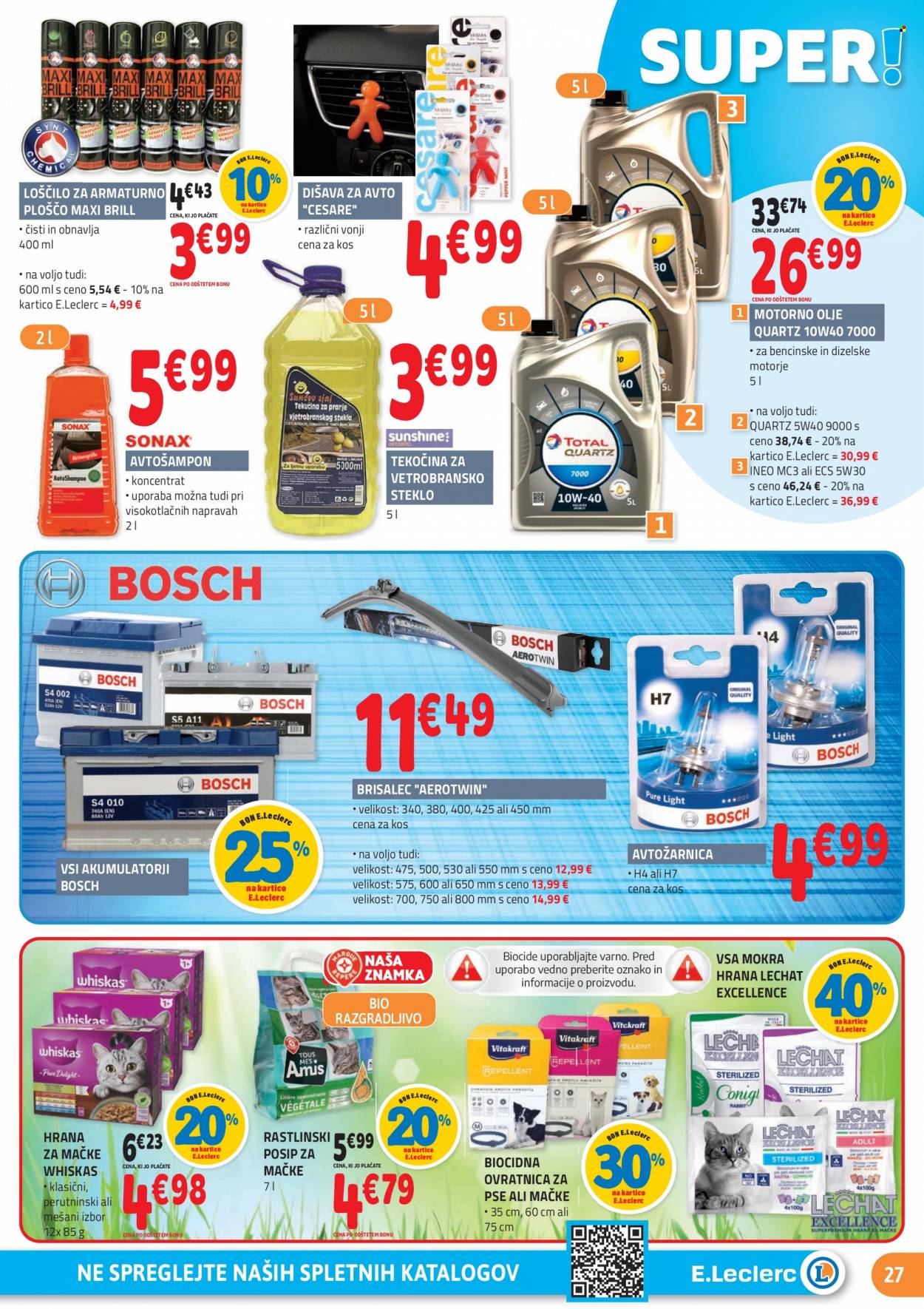 E.Leclerc katalog - 12.7.2023 - 22.7.2023. Stran 27
