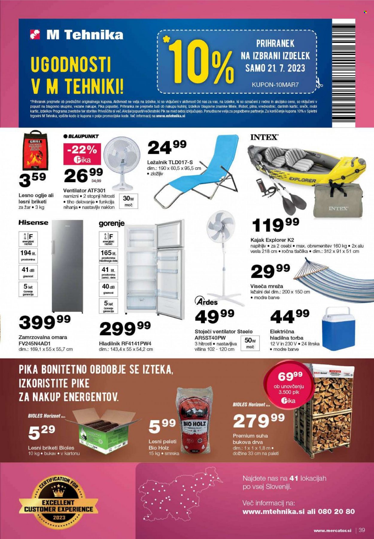 Mercator katalog - 13.7.2023 - 19.7.2023. Stran 39