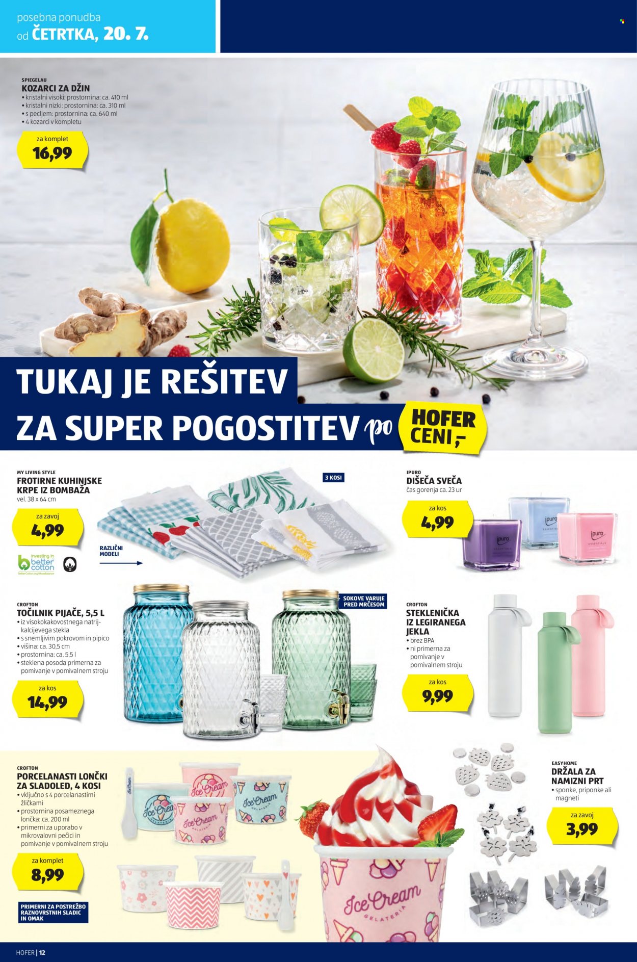 Hofer katalog - 13.7.2023 - 22.7.2023. Stran 12