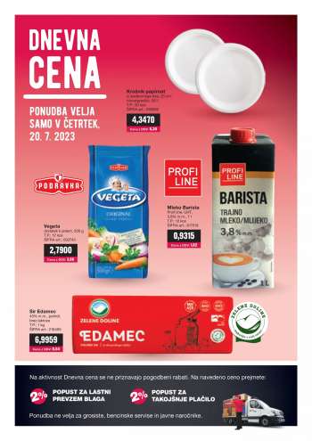 Mercator katalog - 20.7.2023 - 20.7.2023.
