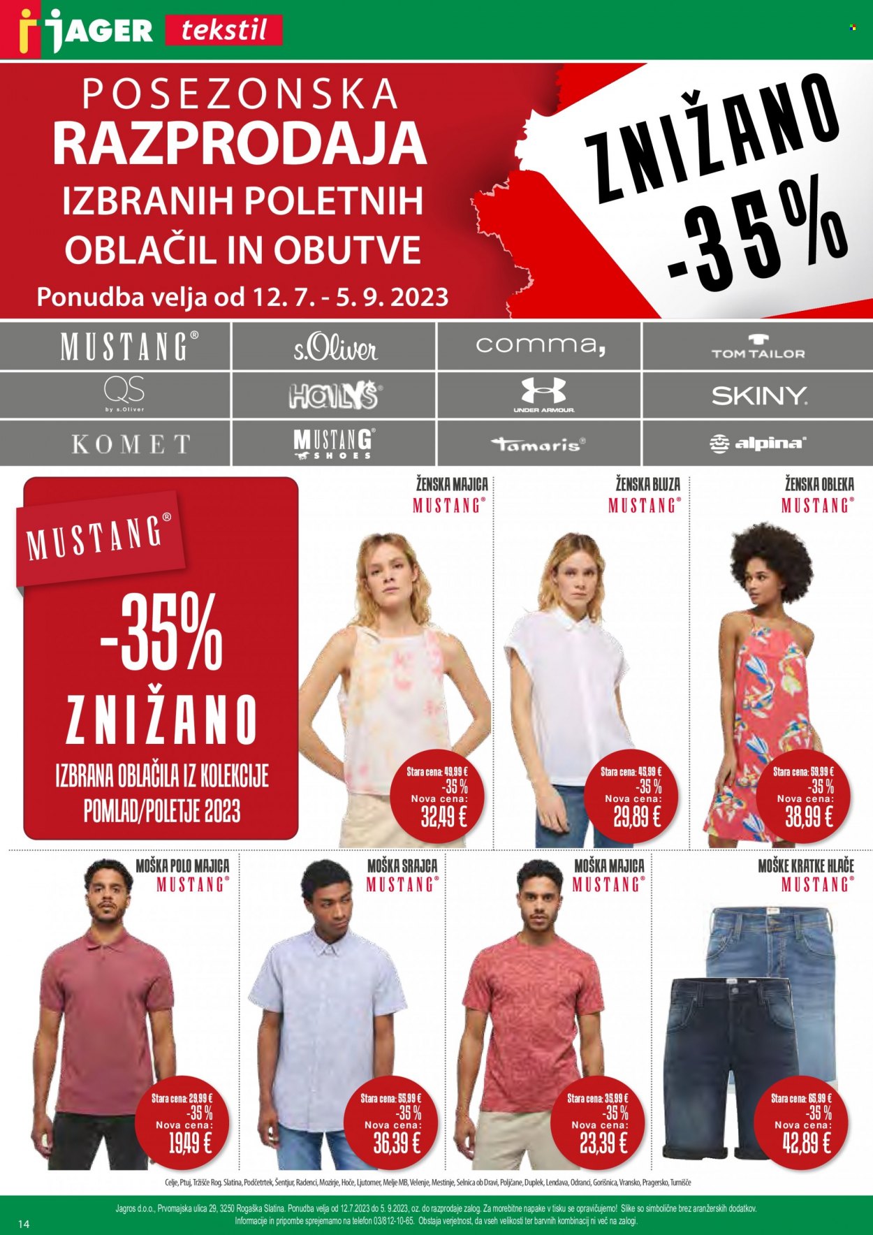 JAGER katalog - 12.7.2023 - 1.8.2023. Stran 1