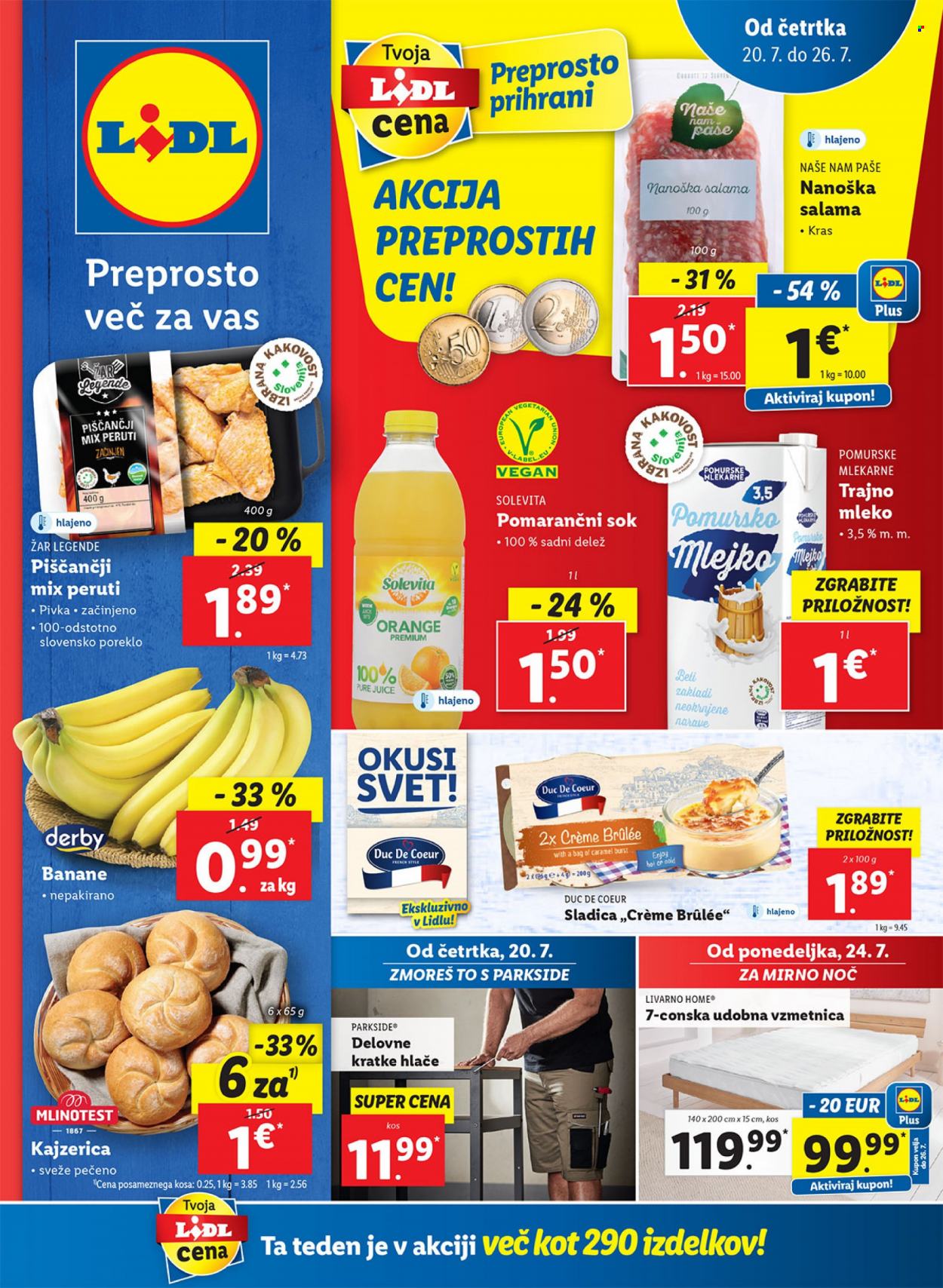 Lidl katalog - 20.7.2023 - 26.7.2023. Stran 1