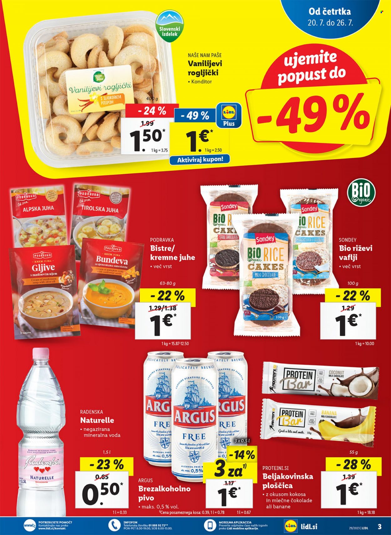 Lidl katalog - 20.7.2023 - 26.7.2023. Stran 3