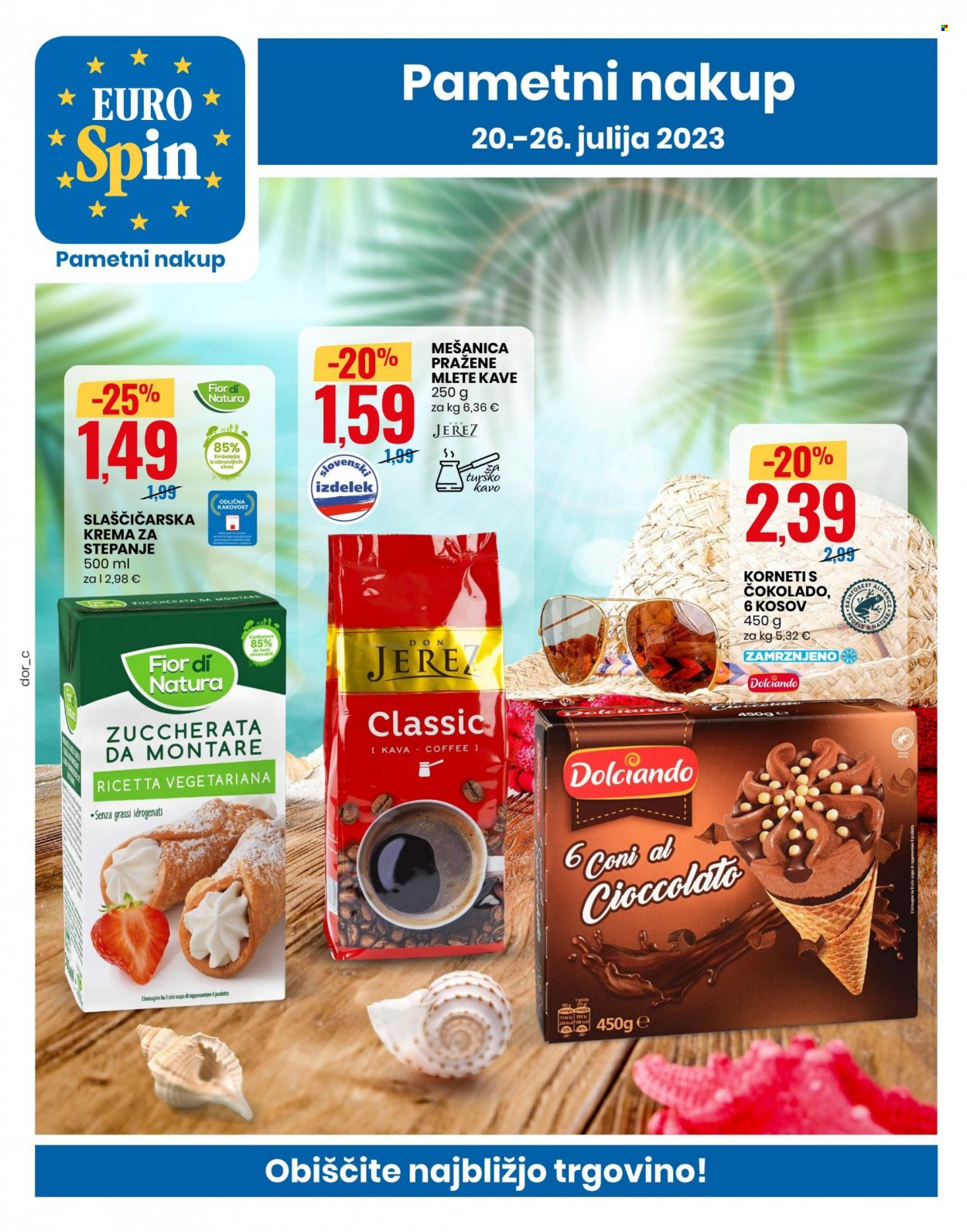 EuroSpin katalog - 20.7.2023 - 26.7.2023. Stran 1