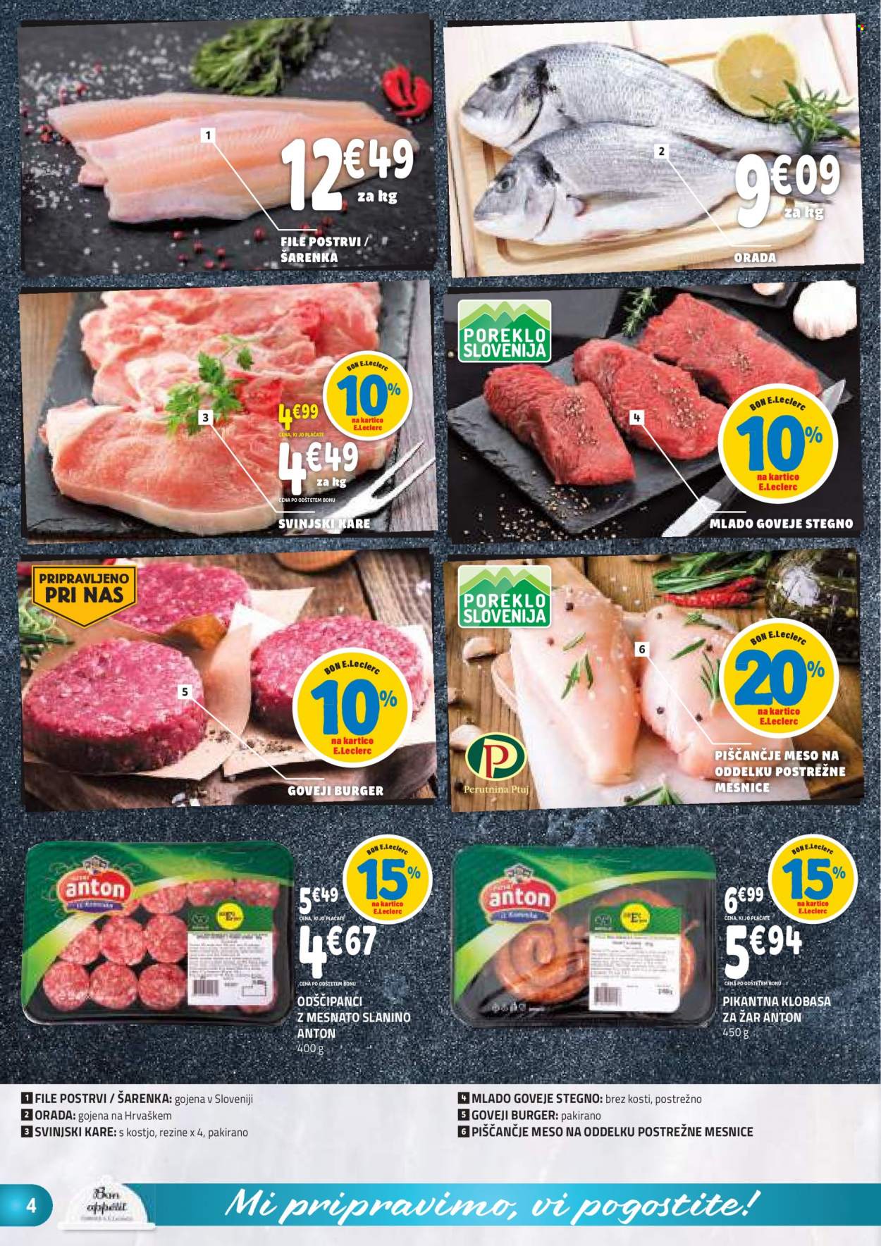 E.Leclerc katalog - 19.7.2023 - 29.7.2023. Stran 4