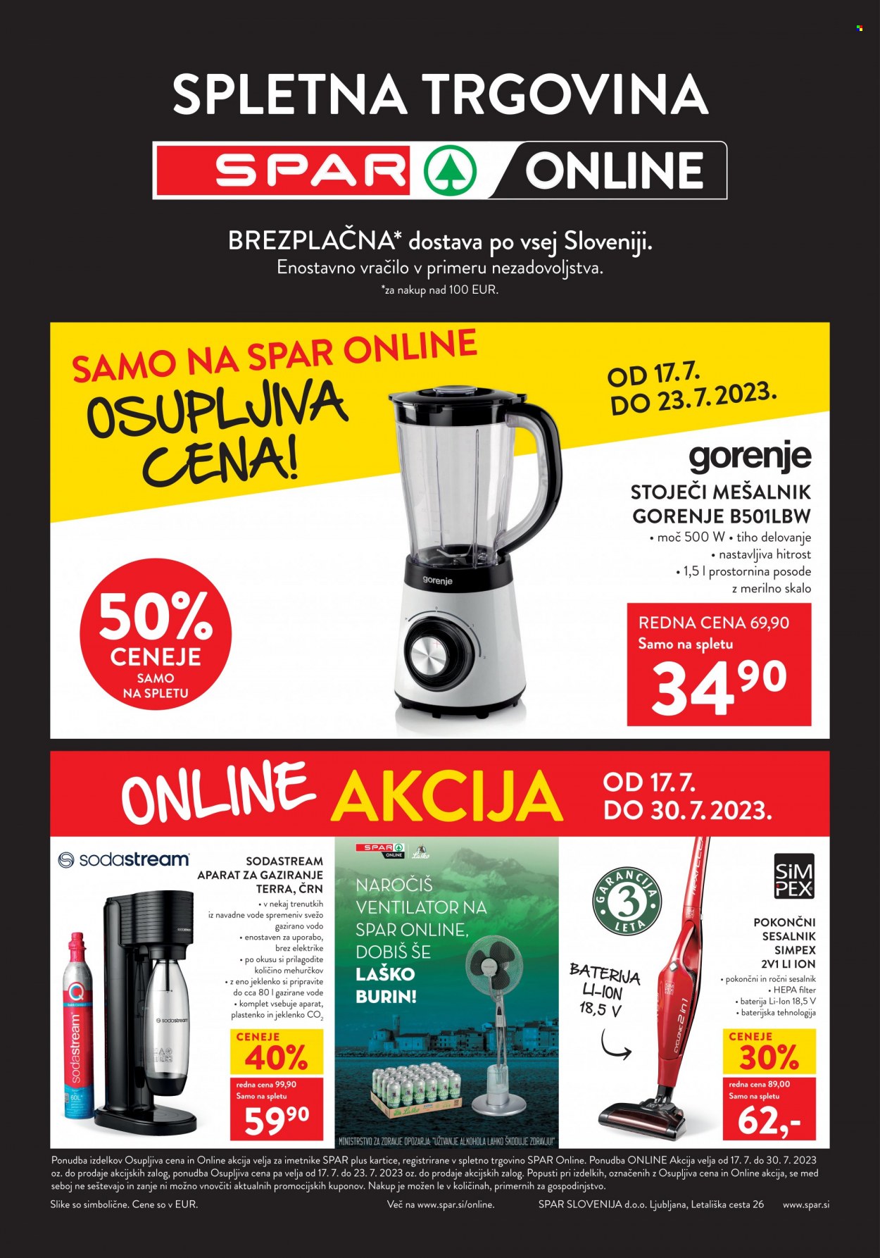 SPAR katalog - 17.7.2023 - 30.7.2023. Stran 1