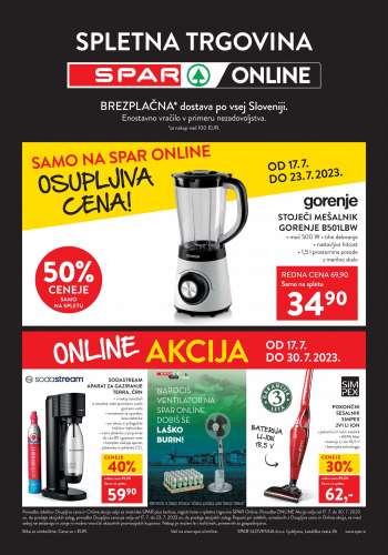 SPAR katalog - 17.7.2023 - 30.7.2023.