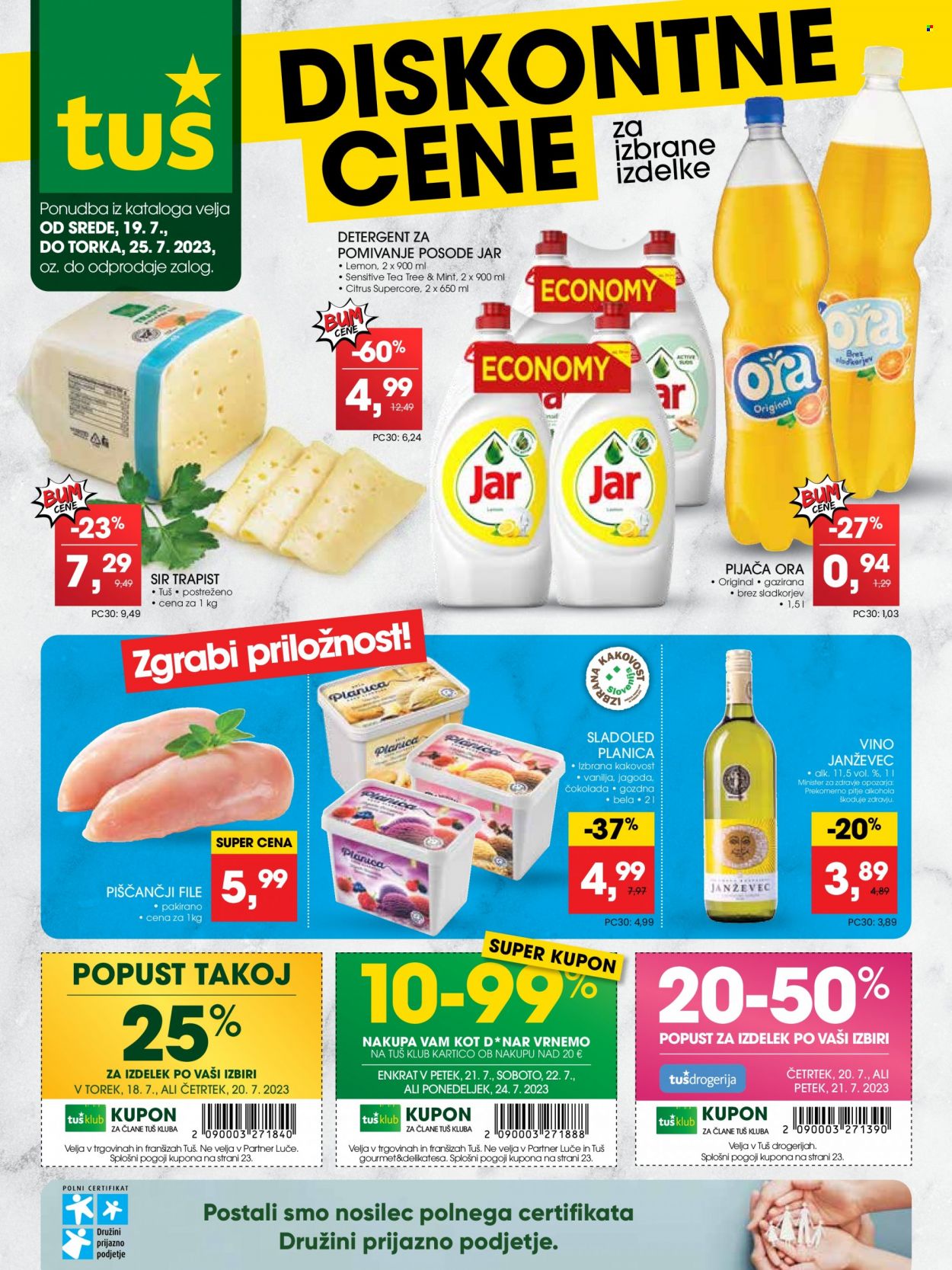 Tuš katalog - 19.7.2023 - 25.7.2023. Stran 1