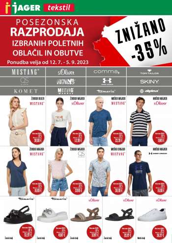 JAGER katalog - 12.7.2023 - 5.9.2023.