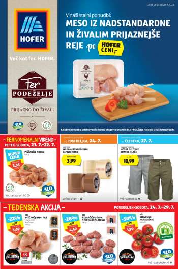 Hofer katalog - 20.7.2023 - 29.7.2023.