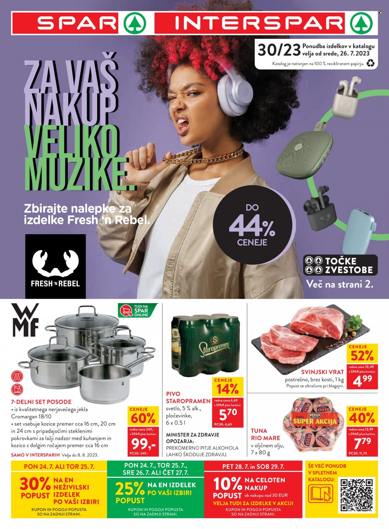 SPAR katalog - 26.7.2023 - 8.8.2023. Stran 1