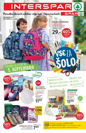 SPAR katalog - 26.7.2023 - 5.9.2023.