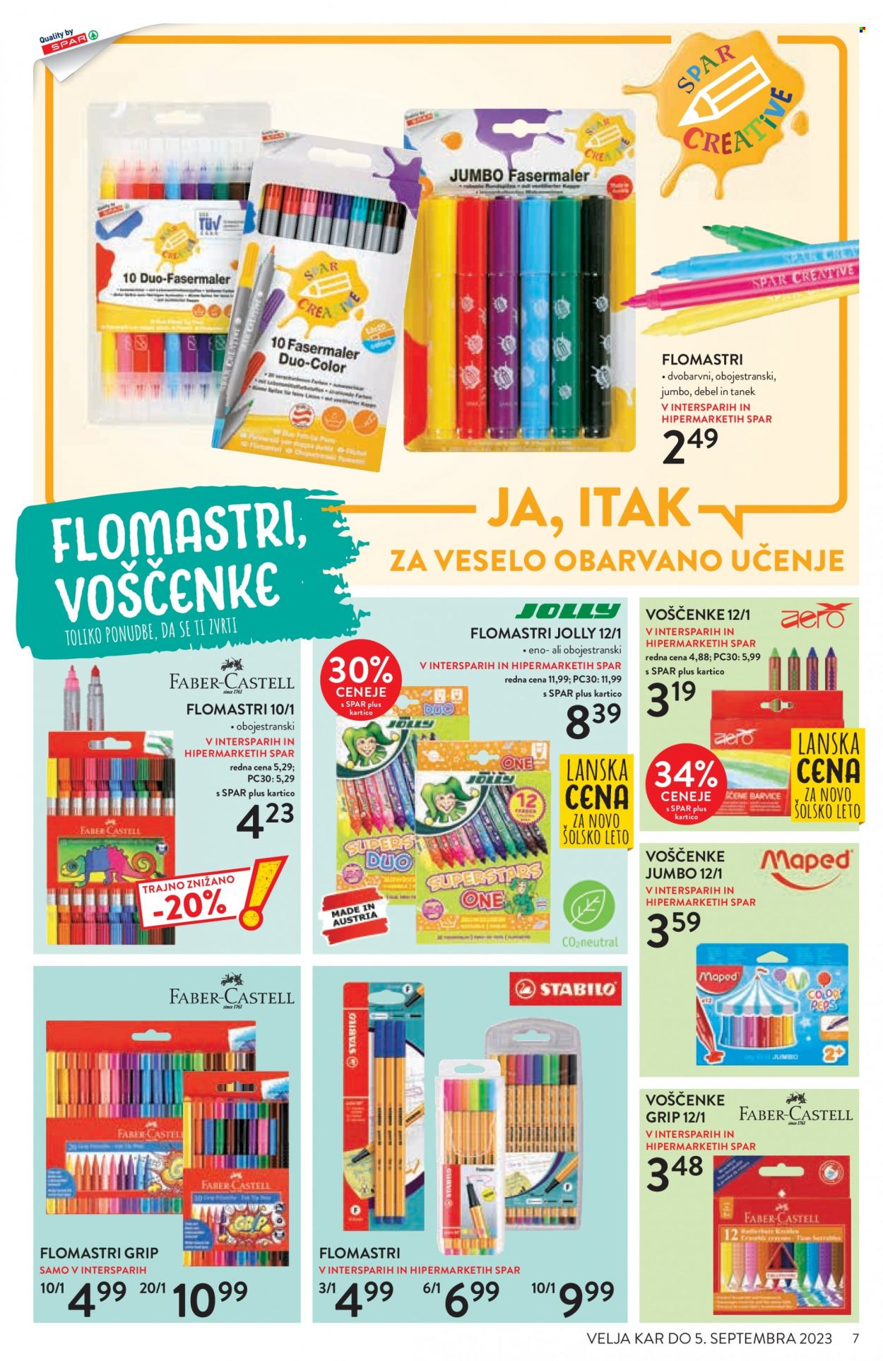 SPAR katalog - 26.7.2023 - 5.9.2023. Stran 7