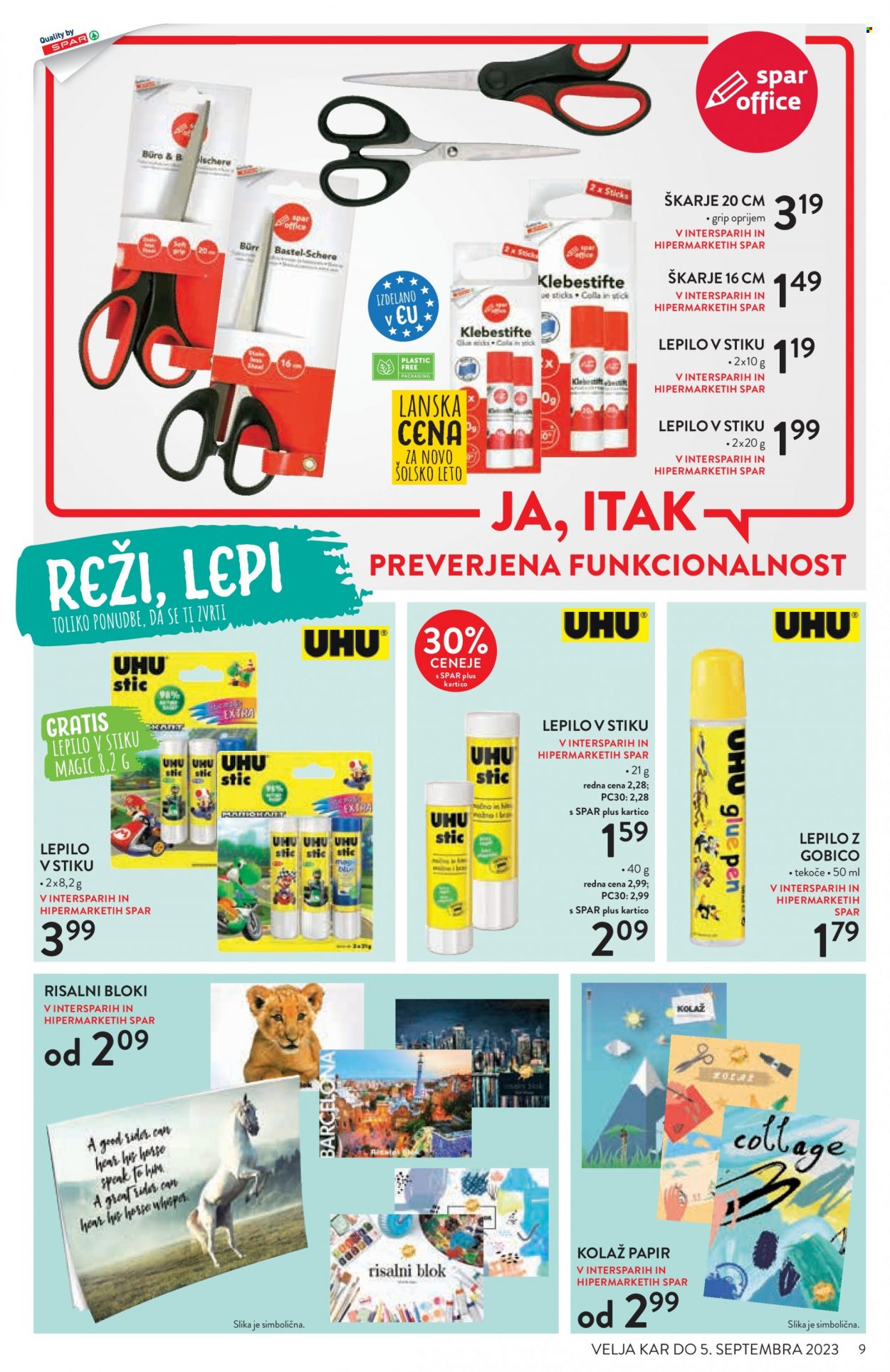 SPAR katalog - 26.7.2023 - 5.9.2023. Stran 9