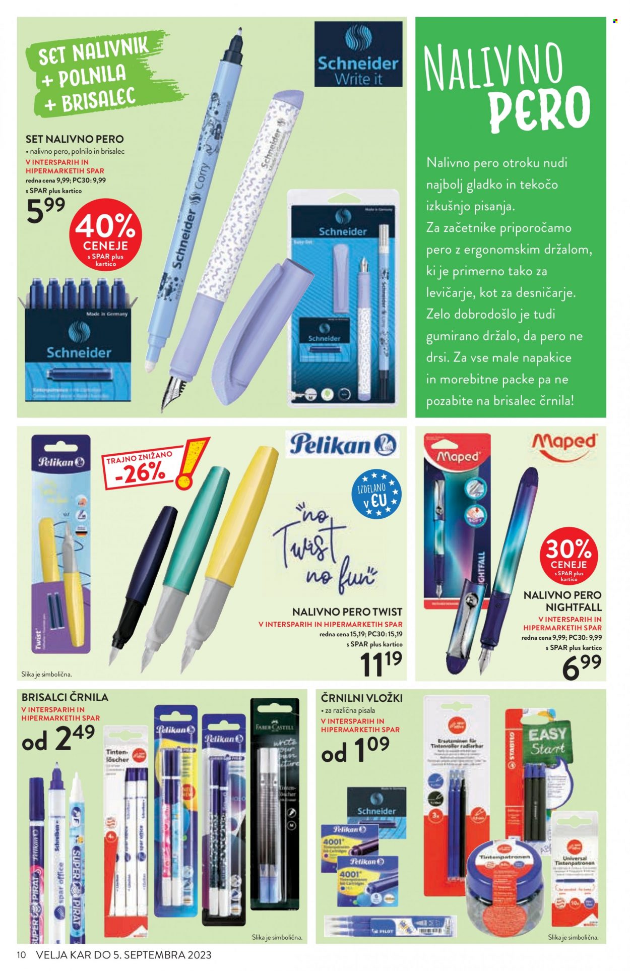 SPAR katalog - 26.7.2023 - 5.9.2023. Stran 10