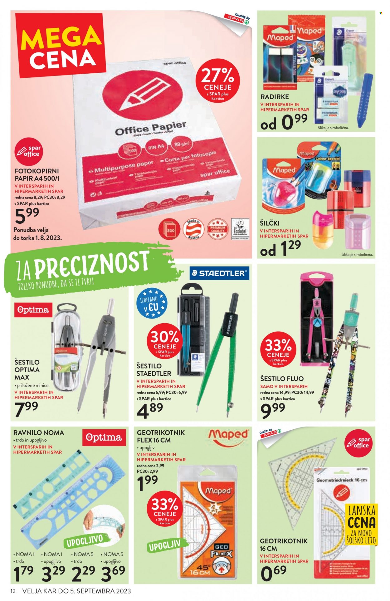 SPAR katalog - 26.7.2023 - 5.9.2023. Stran 12