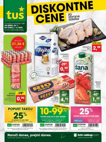 Tuš katalog - 26.7.2023 - 1.8.2023.