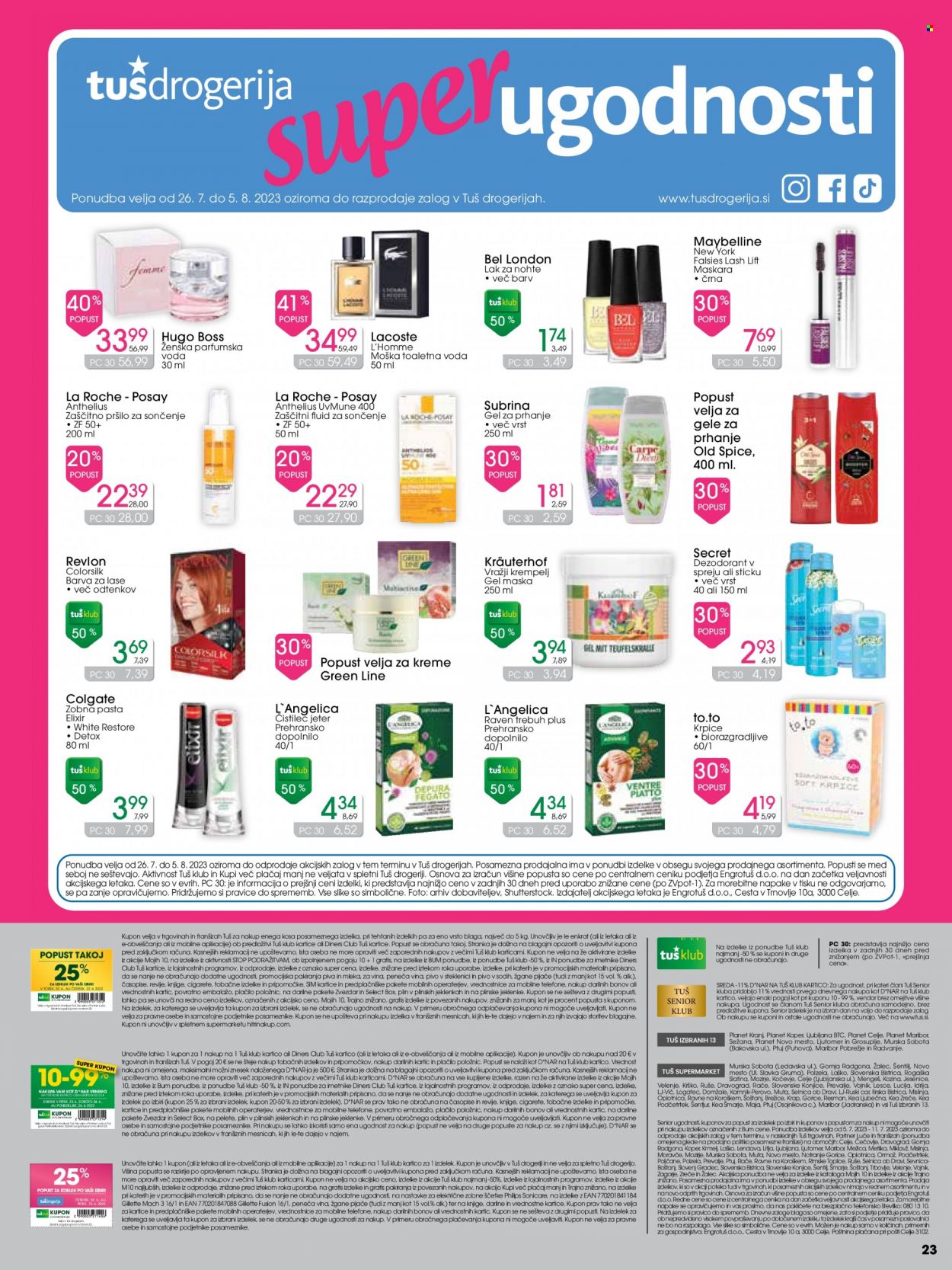 Tuš katalog - 26.7.2023 - 1.8.2023. Stran 23