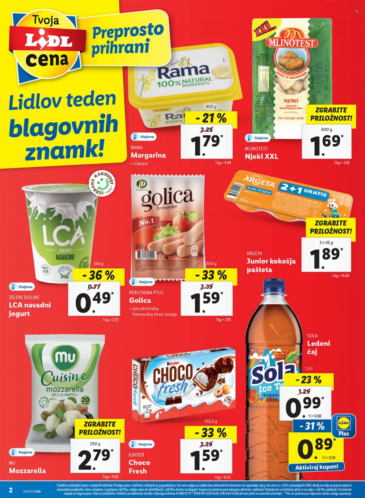 Lidl katalog - 27.7.2023 - 2.8.2023. Stran 2
