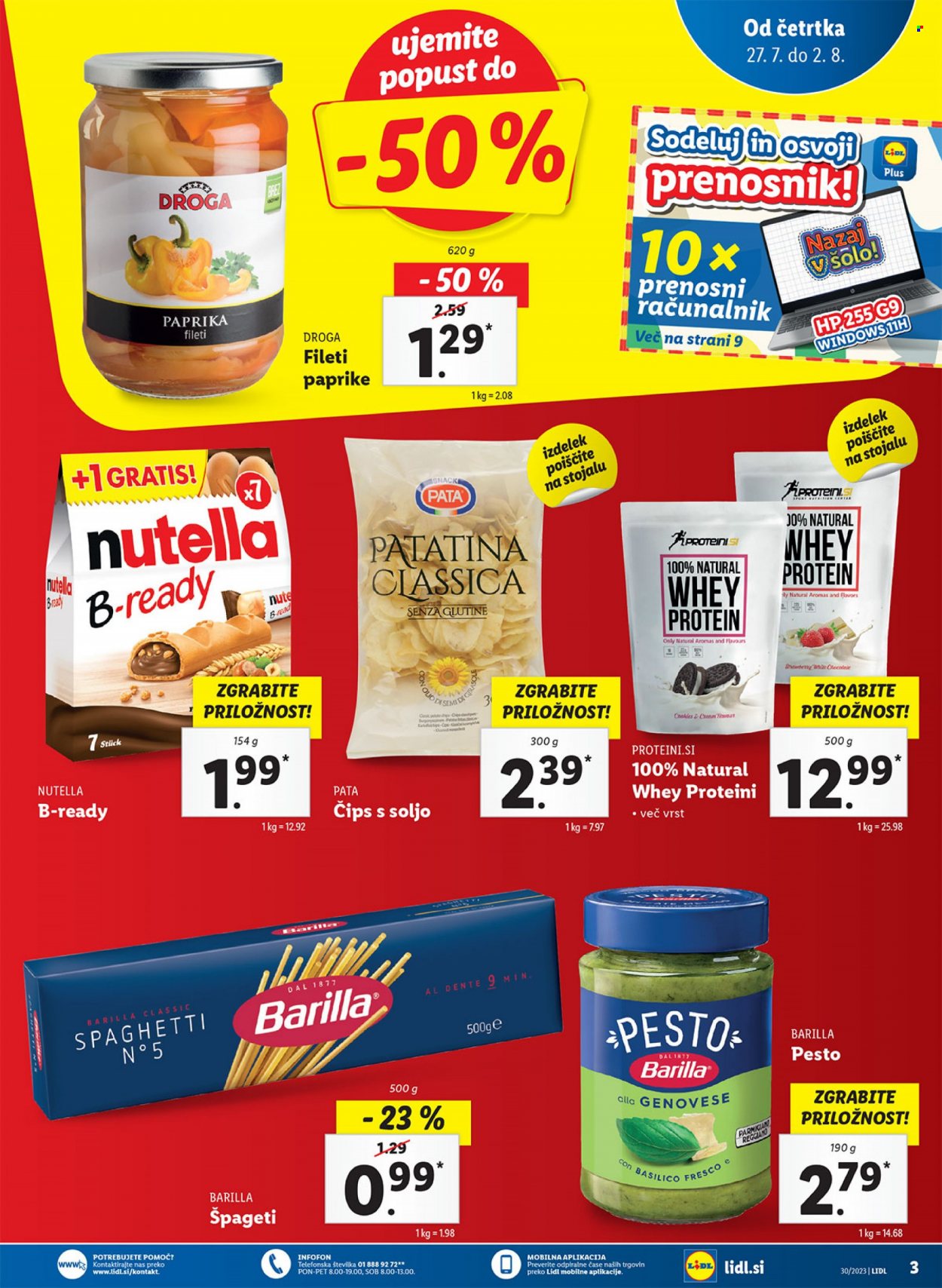 Lidl katalog - 27.7.2023 - 2.8.2023. Stran 3