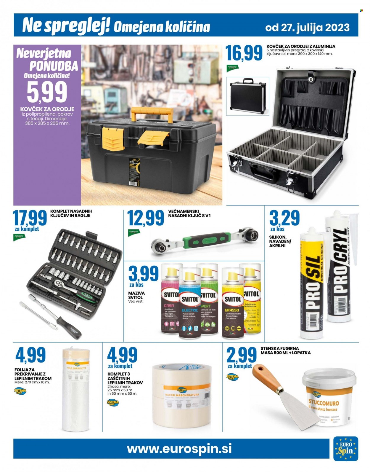 EuroSpin katalog - 27.7.2023 - 2.8.2023. Stran 11