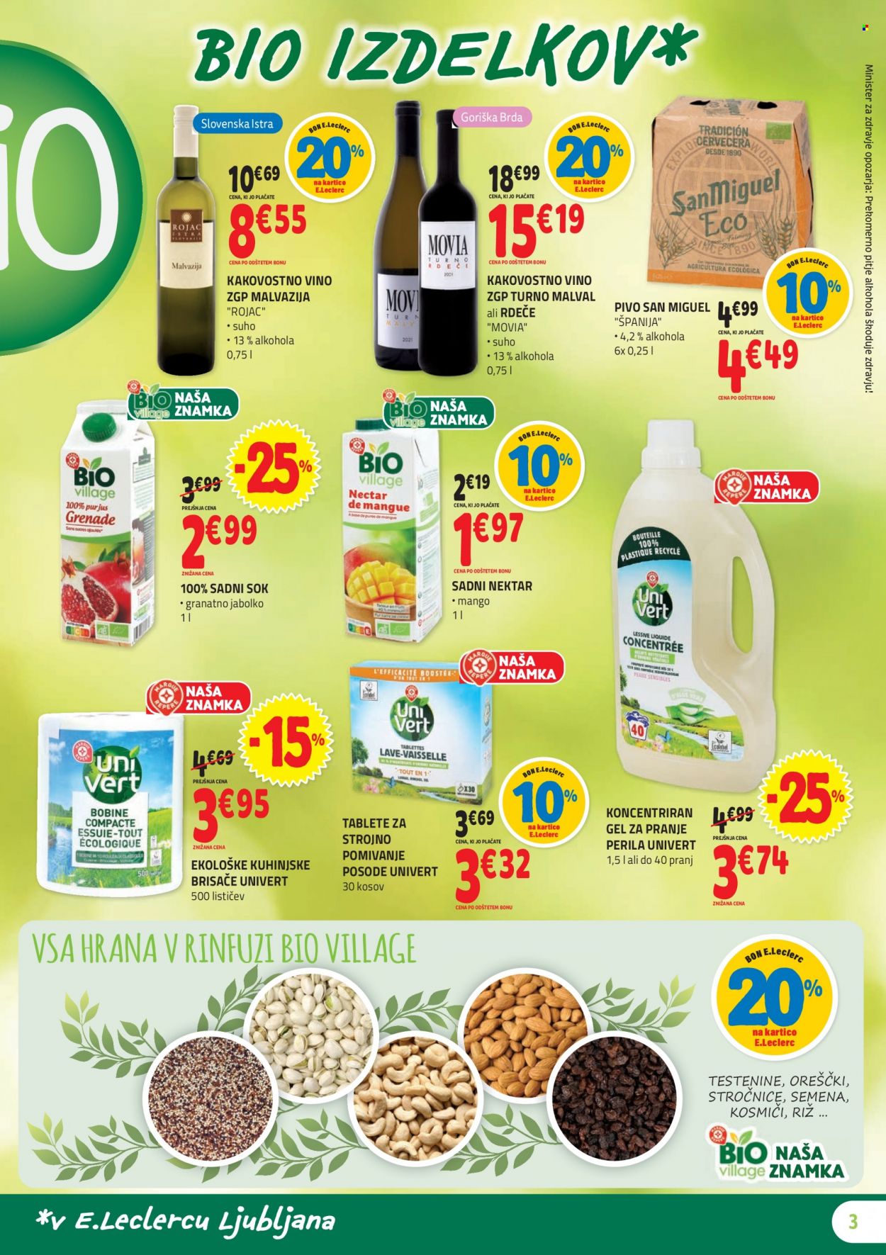 E.Leclerc katalog - 26.7.2023 - 5.8.2023. Stran 3
