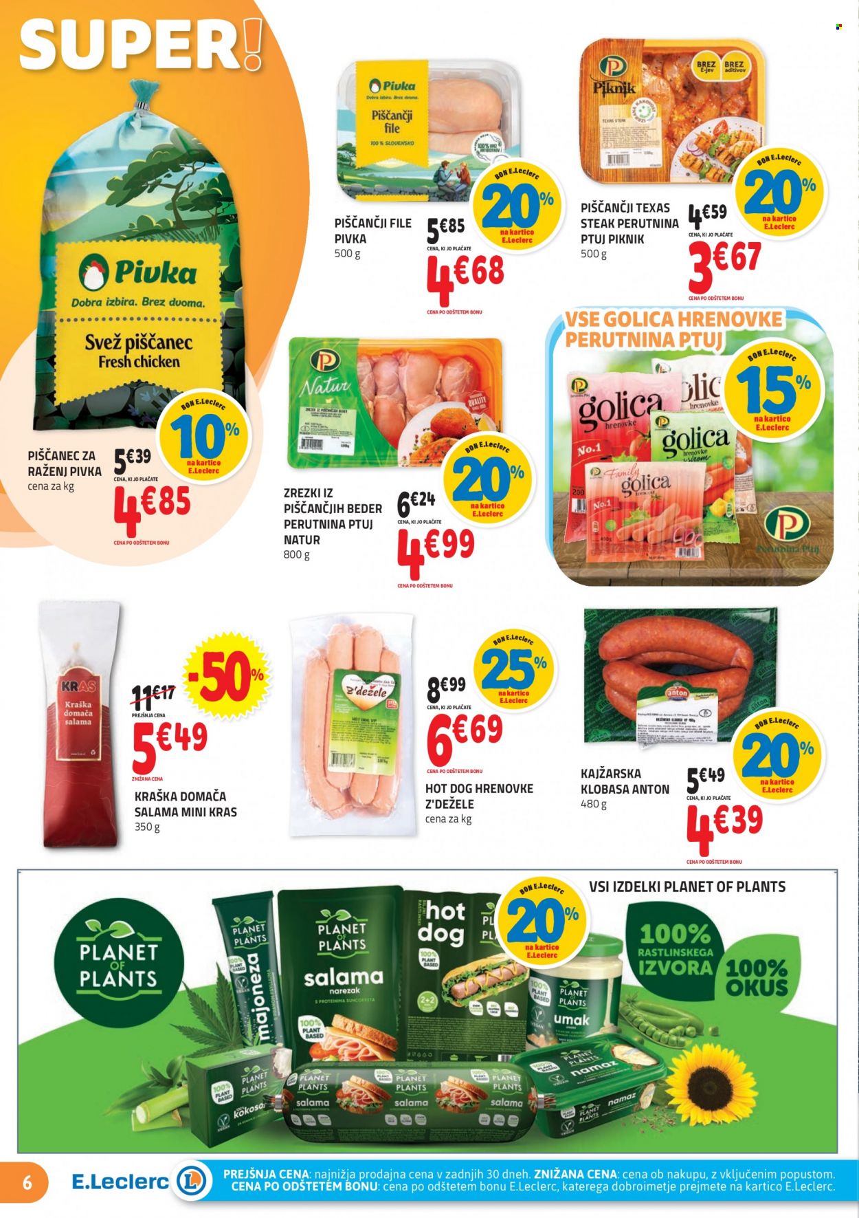 E.Leclerc katalog - 26.7.2023 - 5.8.2023. Stran 6