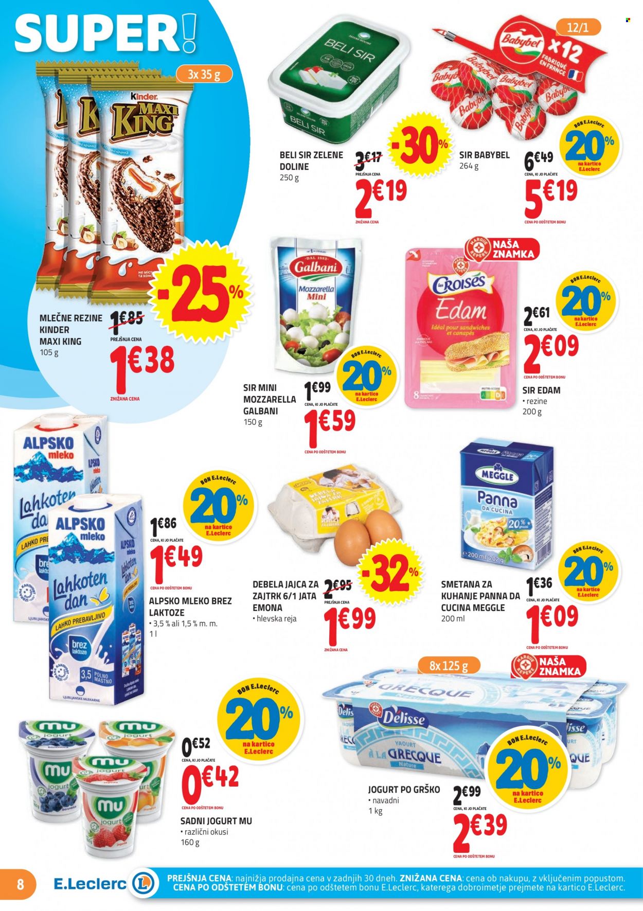 E.Leclerc katalog - 26.7.2023 - 5.8.2023. Stran 8